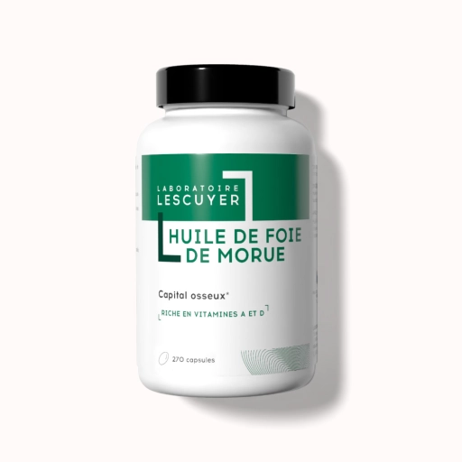 HUILE DE FOIE DE MORUE - 270 capsules