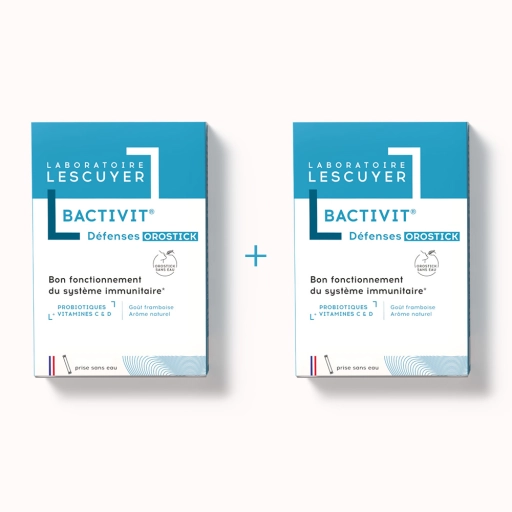 PACK 2 MOIS BACTIVIT DEFENSES
