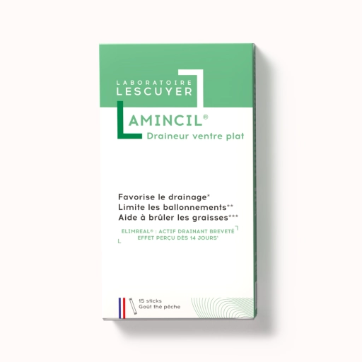 AMINCIL DRAINEUR VENTRE PLAT-15 Sticks